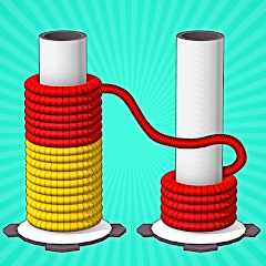 Rope Color Sort 3d